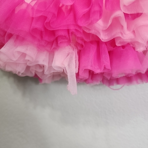 Jona Michelle Poofy Crinoline Pink Skirt Size 5/6 - Picture 9 of 12